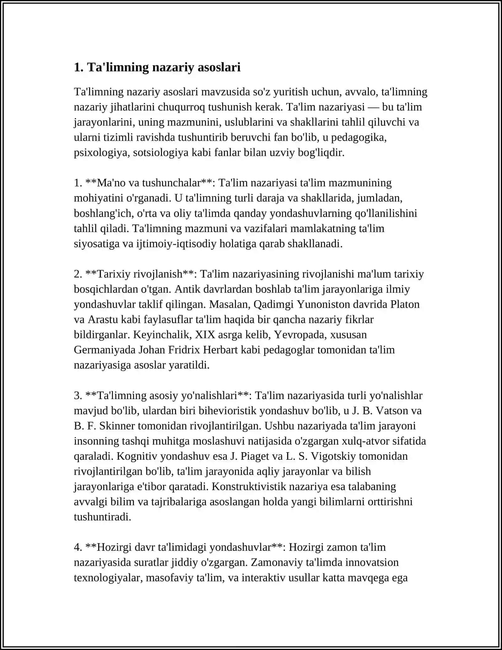 MAKTABGACHA PEDAGOGIKANING UMUMIY ASOSLARI 3