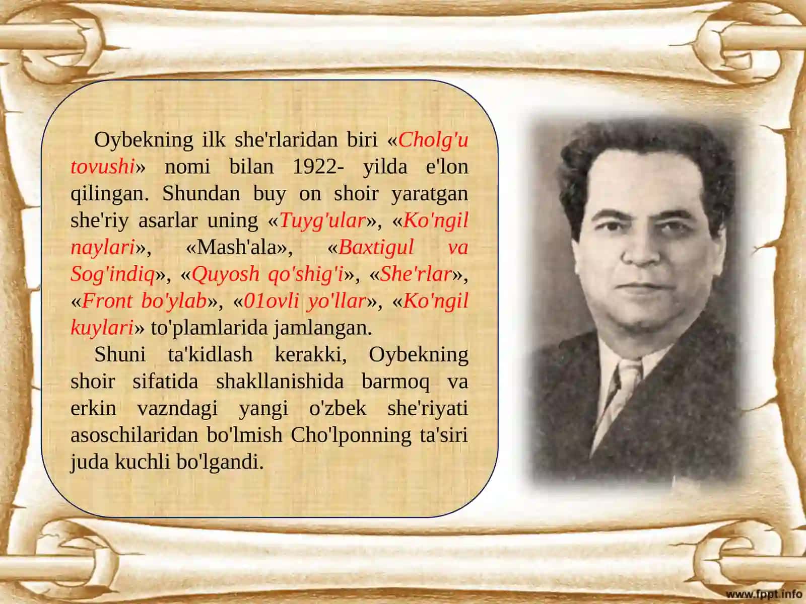 OYBEK (1905 - 1968) 3