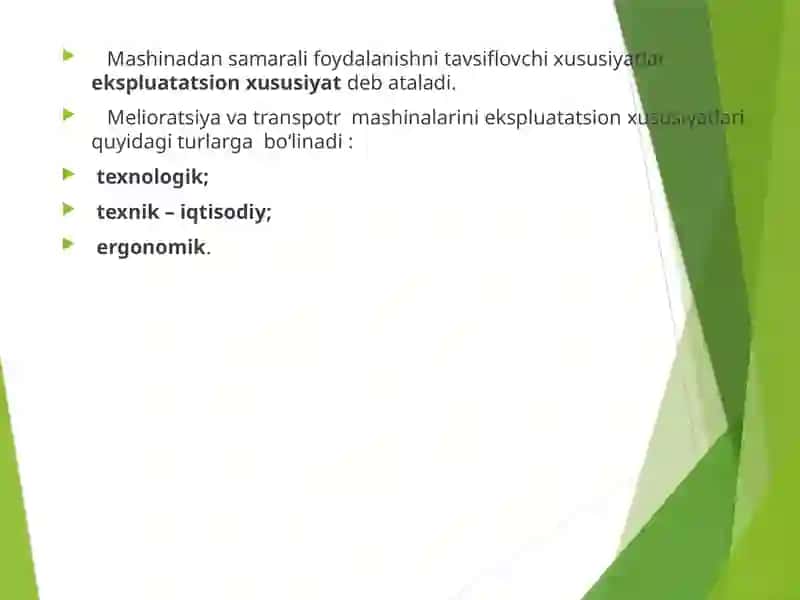 MELIORATSIYa VAQIShLOQ XO‘JALIGI TEXNIKALARI 3