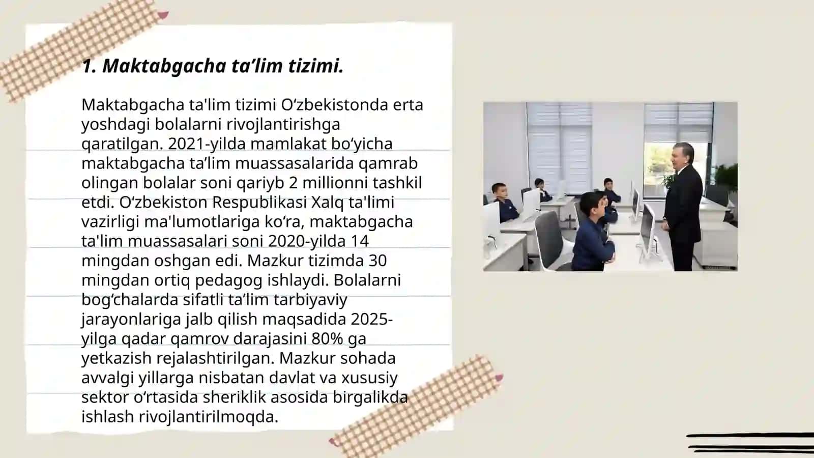 Maktabgacha taʼlim va tarbiya tõğrisidagi qonun 3