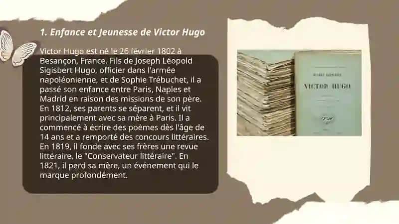 Vie et œuvre de Victor Hugo 3