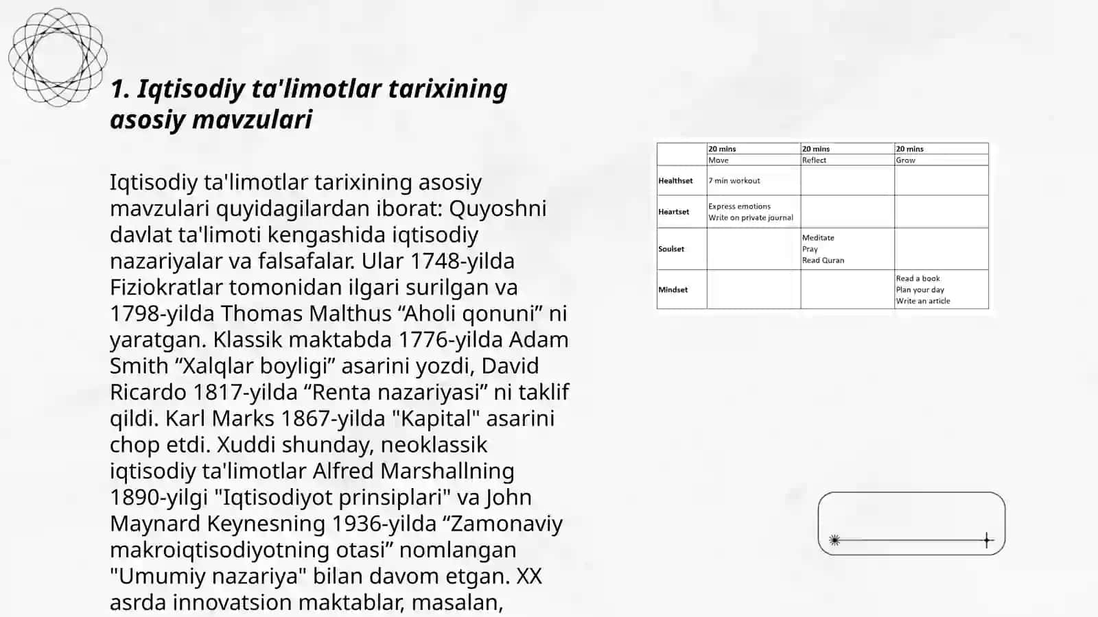 Iqtisodiy talimotlar tarixi fanining o'rganishning qanday yaxshi taraflari mavjud 3