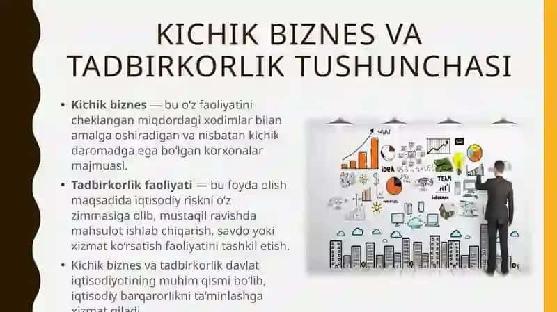 Kichik biznes va tadbirkorlik faoliyatining iqtisodiy va ijtimoiy xavfsizlikni ta'minlashdagi ahamiyati 3
