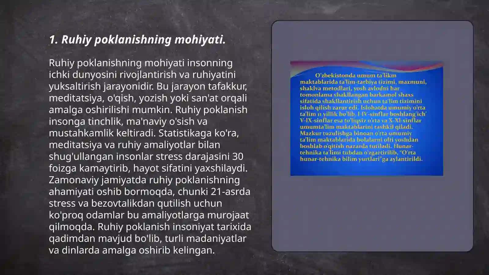 Ruhiy poklanishning diniy-axloqiy mezonlari 3