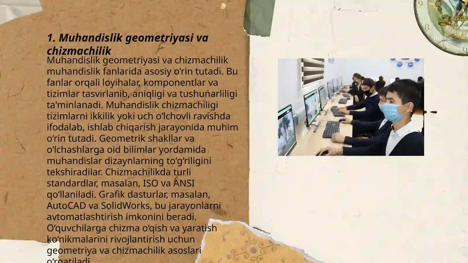 Muhandislik geometriyasi va chizmachilik 3