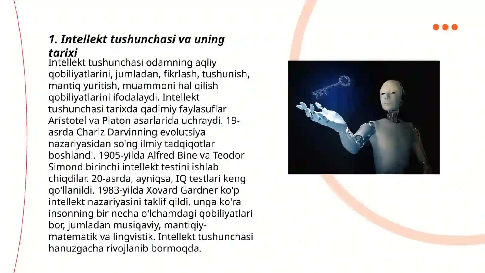 Intellekt tushunchasi 3