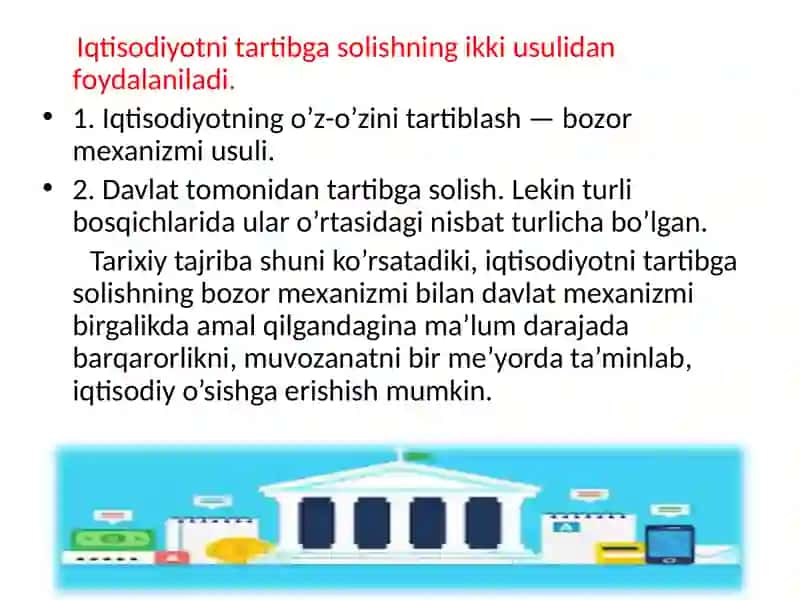 Mintaqa iqtisodiyotini tartibga solishning xorij tajribasi 3