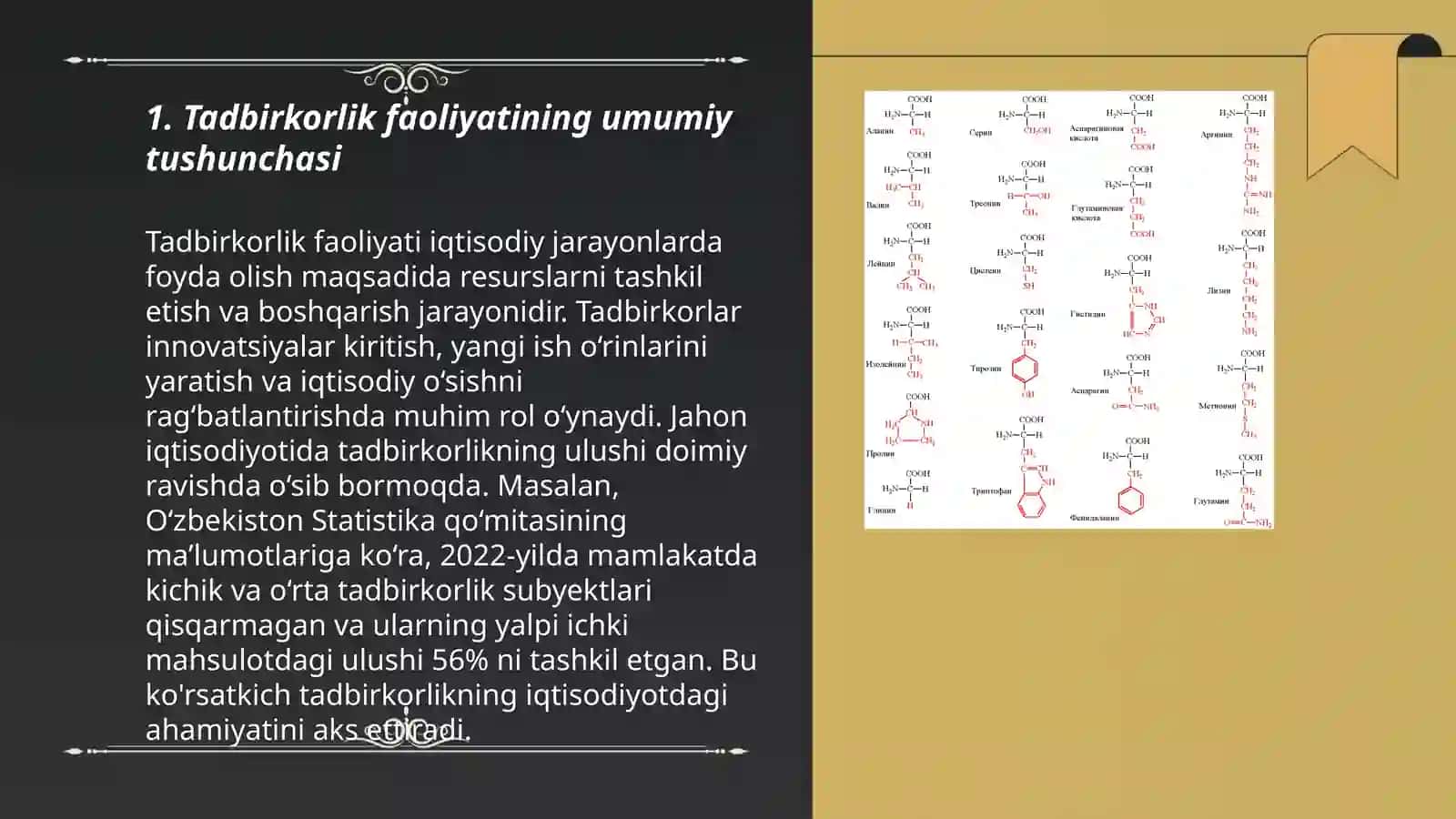 Tadbirkorlik faoliyati uning turlari va asosiy belgilari 3