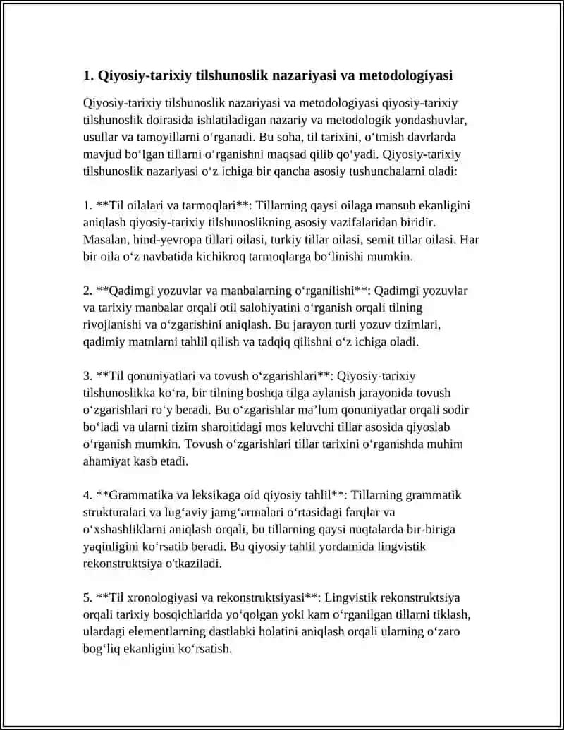 Qiyosiy-tarixiy tilshunoslik nazariyasi va metodologiyasi 3