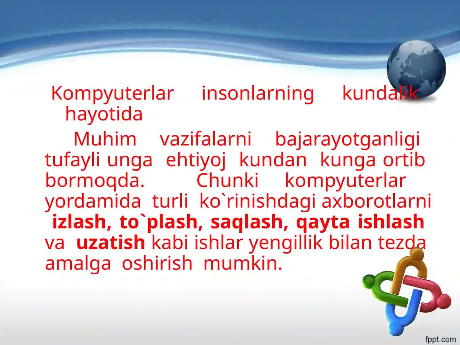Kompyuter. Kompyuterning asosiy qurilmalari va ularning vazifalari 3