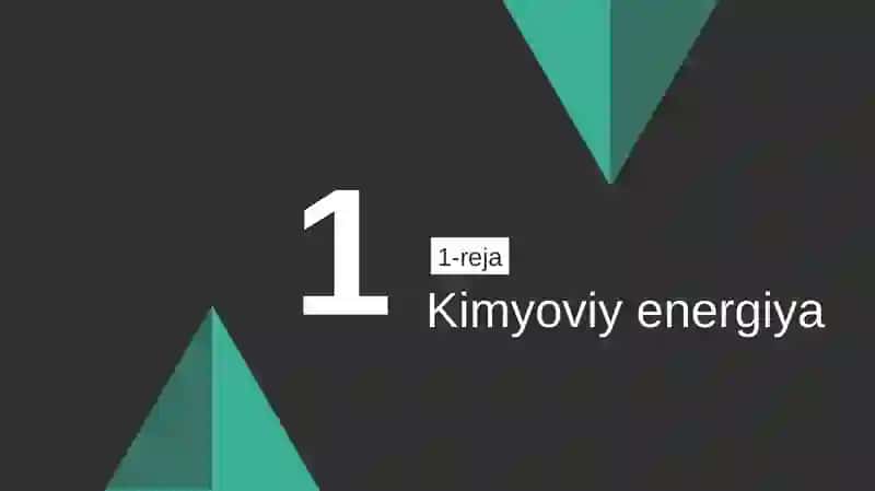 Kimyoviy energiyani aniqlovchi laboratoriya ishi 3