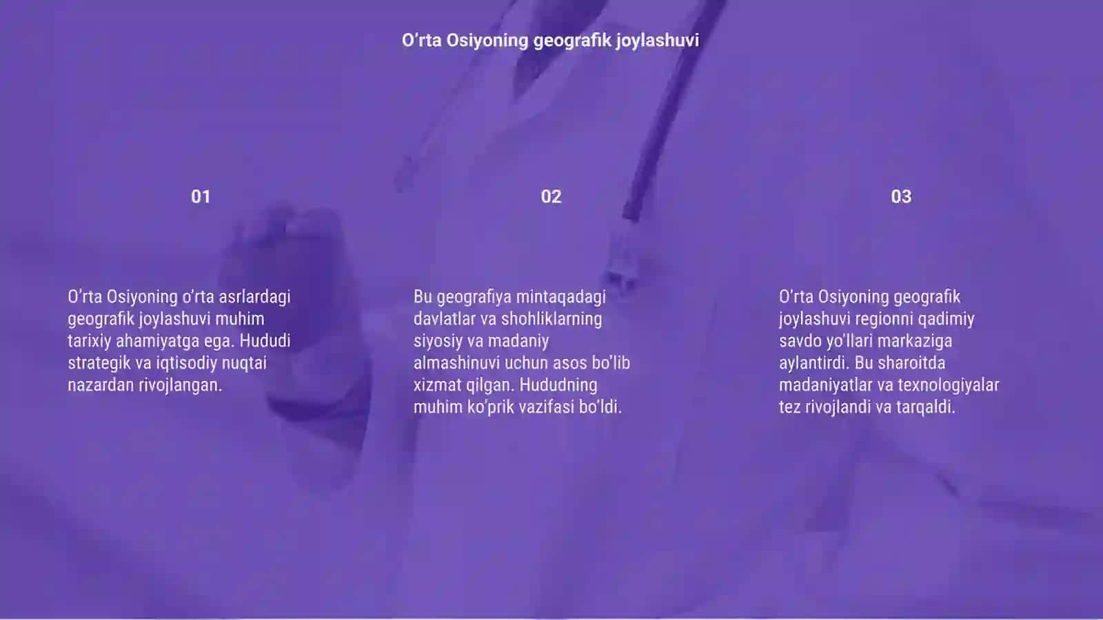 O’rta Osiyoning o’rta asrlardagi tarixiy geografiyasi 3