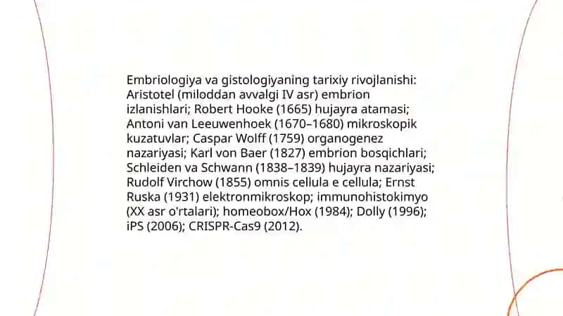 Embriologiya va gistologiyada fan yutuqlari va istiqbollari 3