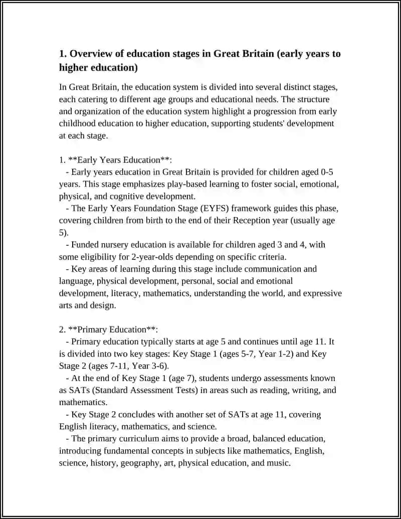 EDUCATION SYSTEM OF GREAT BRITAIN 3