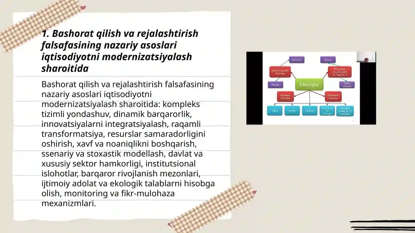Iqtisodiyotni modernizatsiyalash sharoitida bashorat qilish va rejalashtirish falsafasi 3
