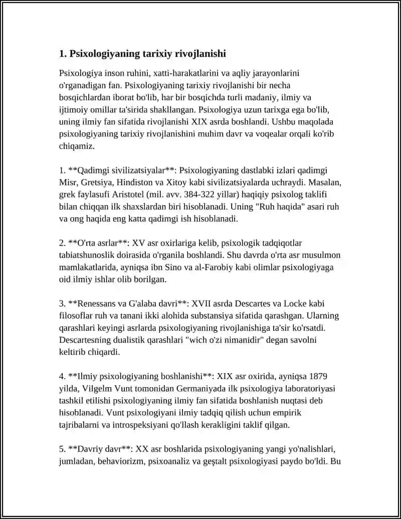 PSIXOLOGIYA FANNING RIVOJLANISHI 3