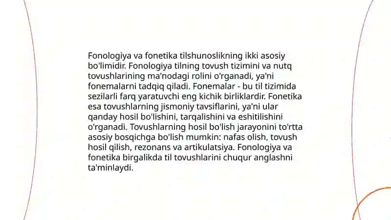 Til belgilari sistemasi sifatida til sathlari va ularning birliklari 3