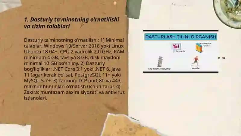 Buyurtmalarni qabul qilishda qo'llaniladigan dasturni o'rganish 3