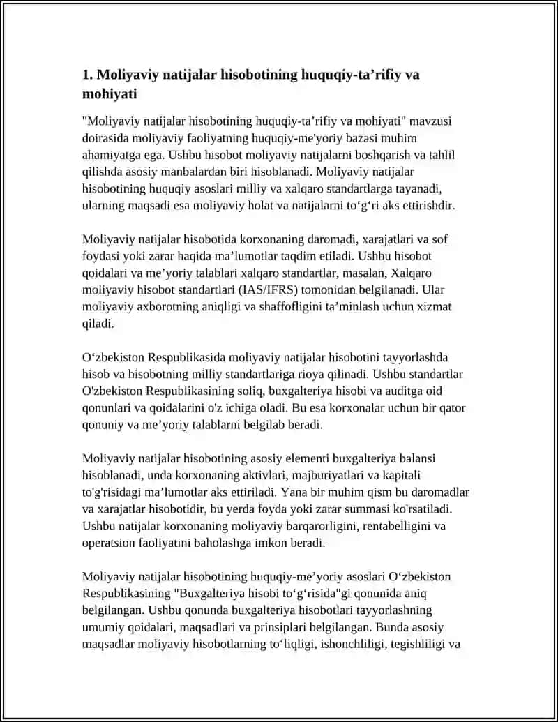 MOLIYAVIY NATIJALAR HISOBOTINING HUQUQIY-ME’YORIY BAZASI 3