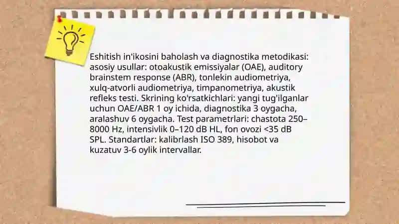Eshitish in'ikosini rivojlantirish boʻyicha ishlarni tashkil etish uslubiy talablar 3