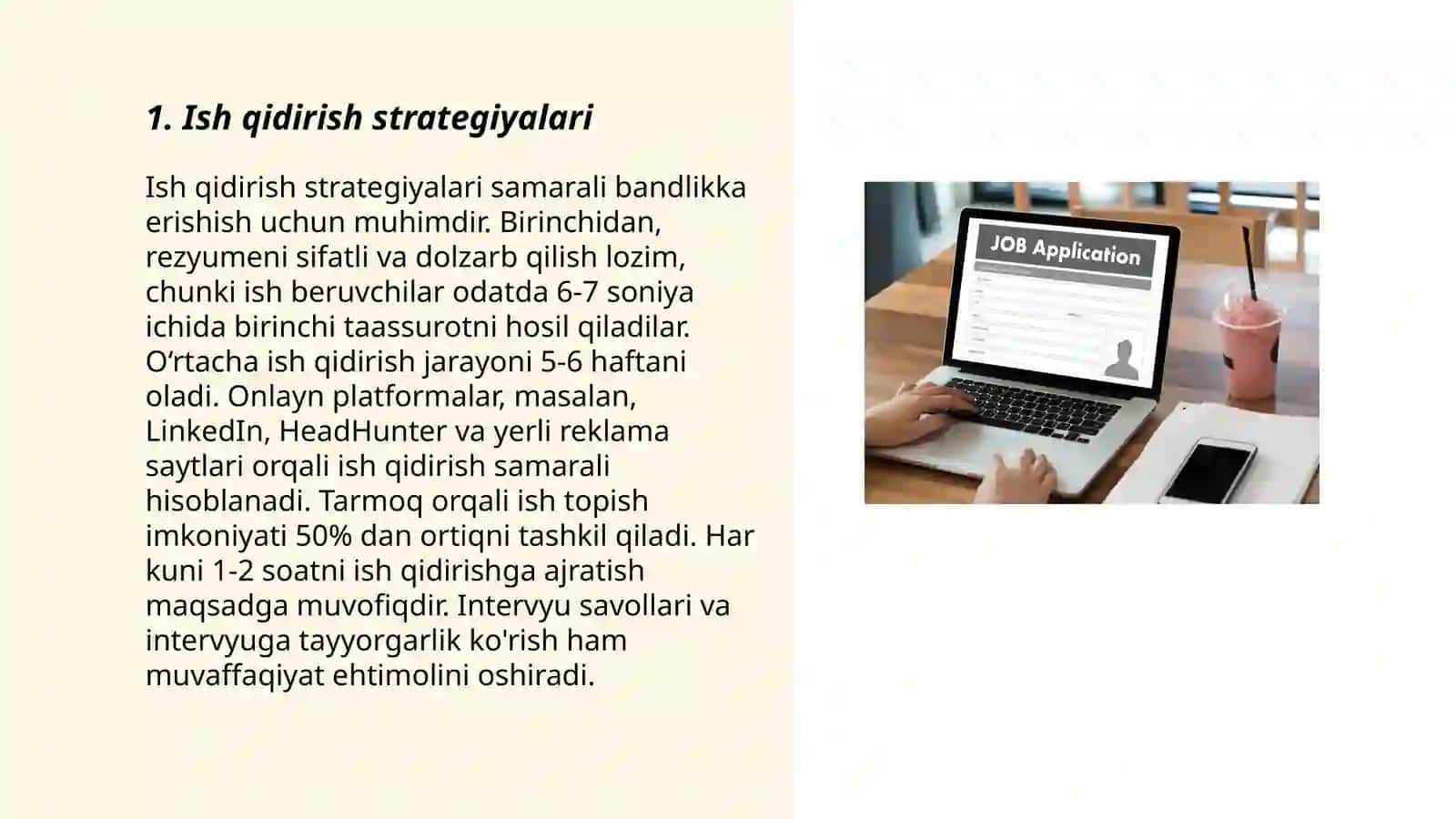Ish qidirish strategiyalari 3