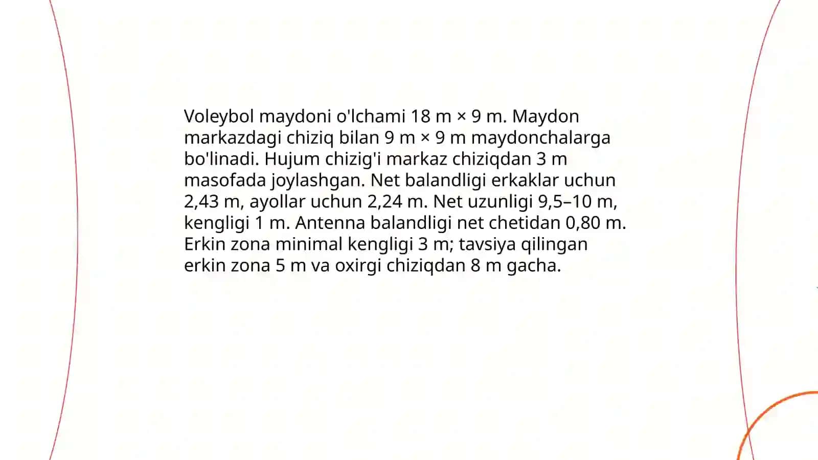 Voleybol o'yini qoidalari 3
