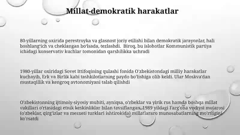 O'zbekistondagi ijtimoiy siyosiy jarayonlar 3