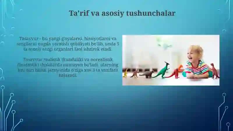 Bilish jarayoni (hayol) 3
