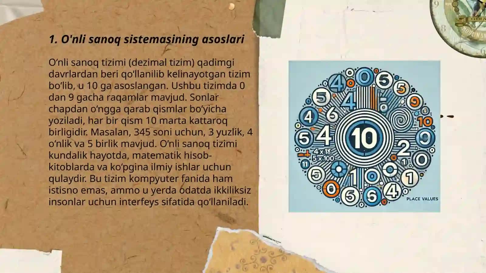 O'nli sanoq sistemasidagi nomanfiy butun sonlarni arifmetik amallarining algoritmi 3