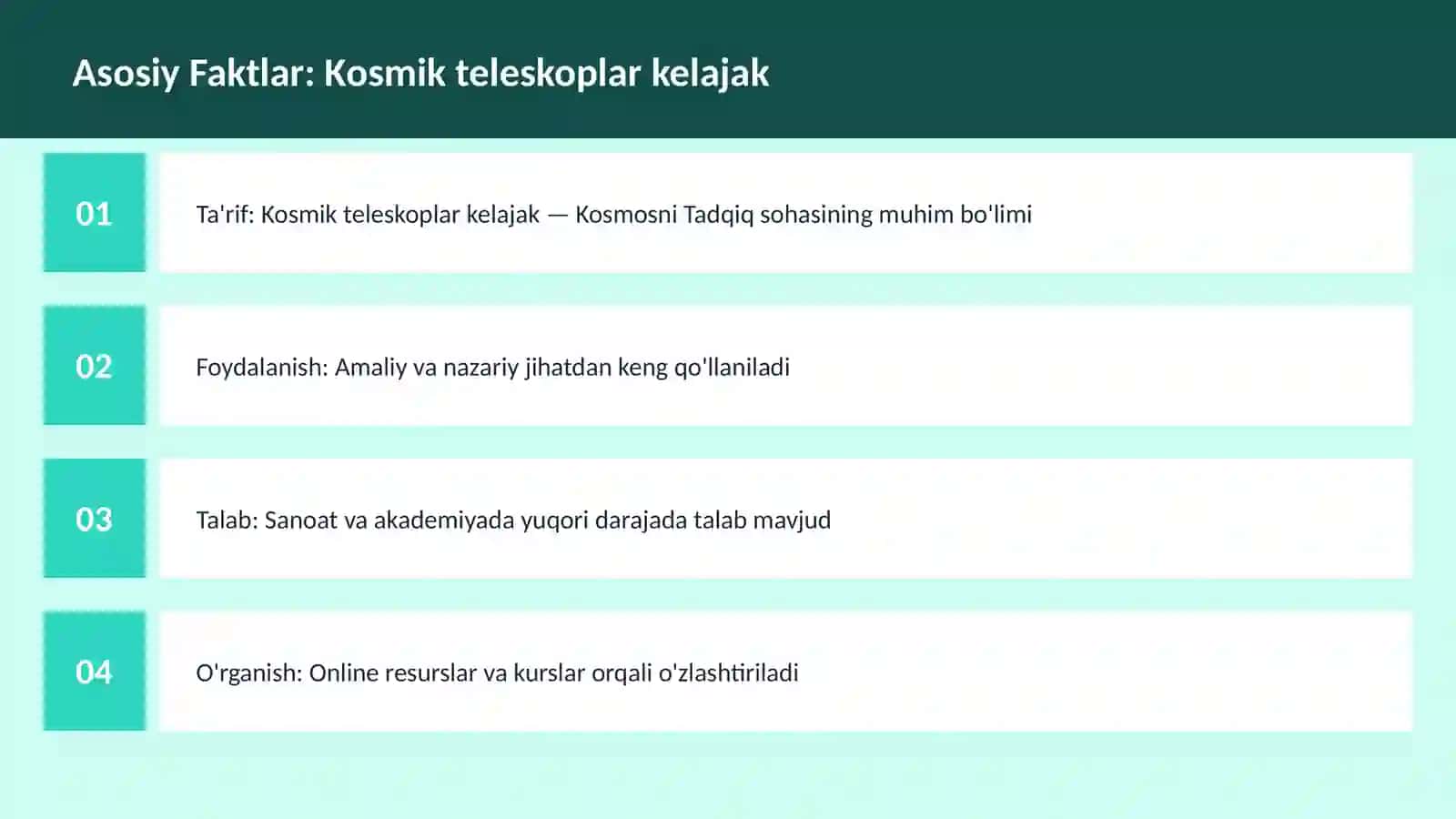 KOSMOSNI TADQIQ 3