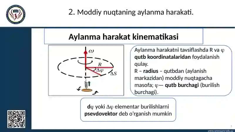 Masofaviy ta’lim uchun o‘quv kontent - Fizika 3