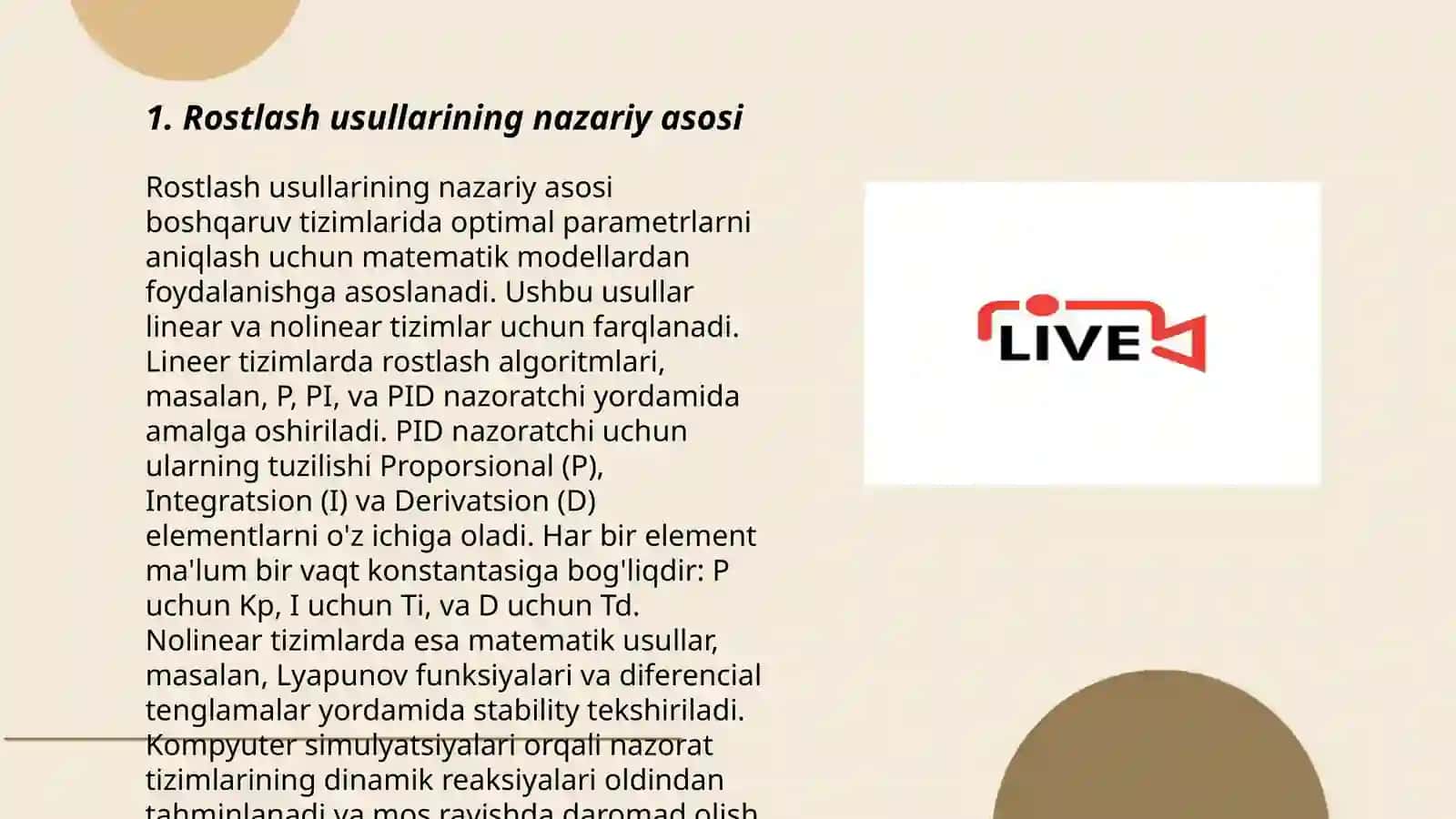 Rostlash usullari 3