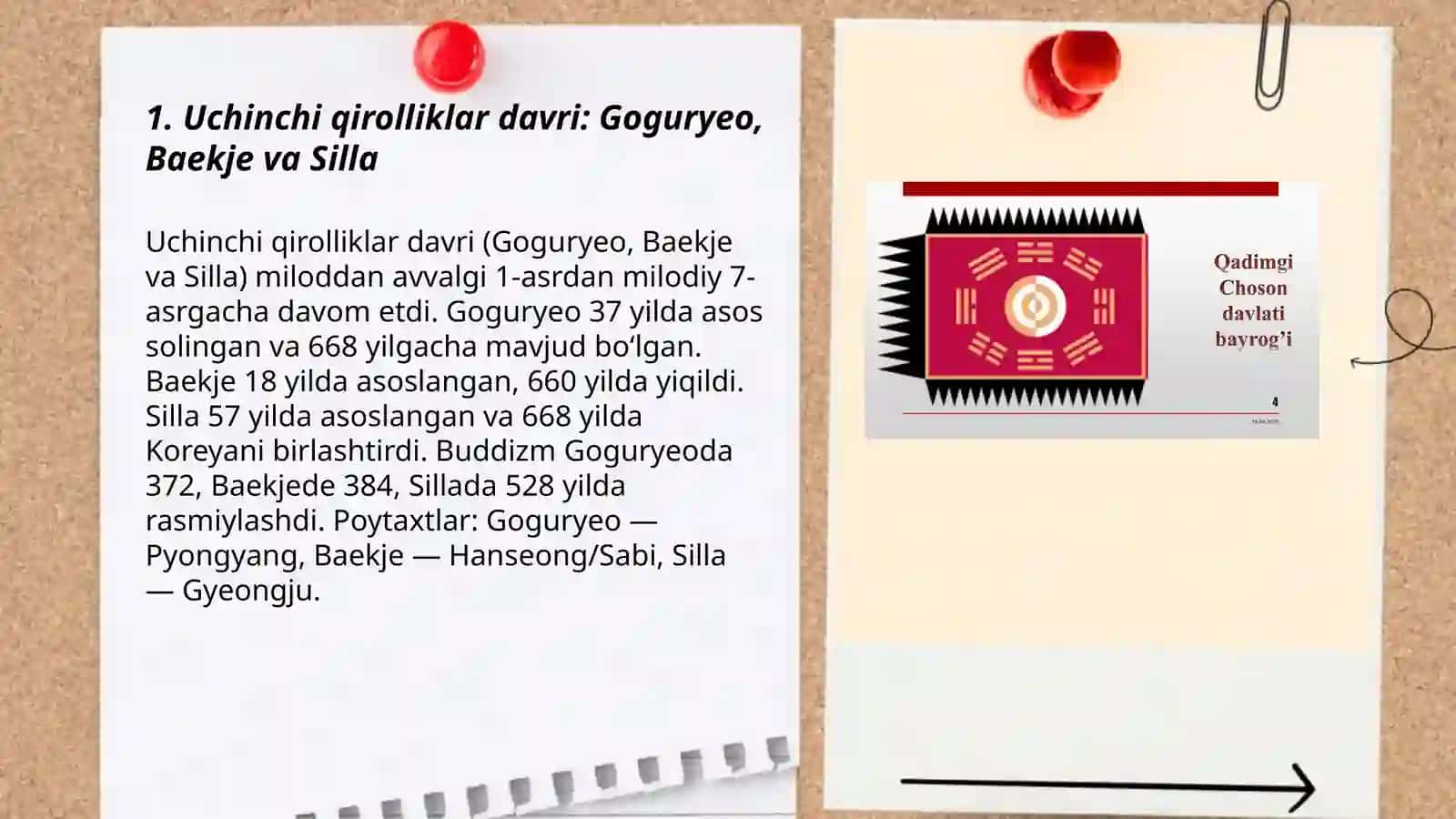 Uchinchi qirolliklar davri: Goguryeo, Baekje va Silla 3