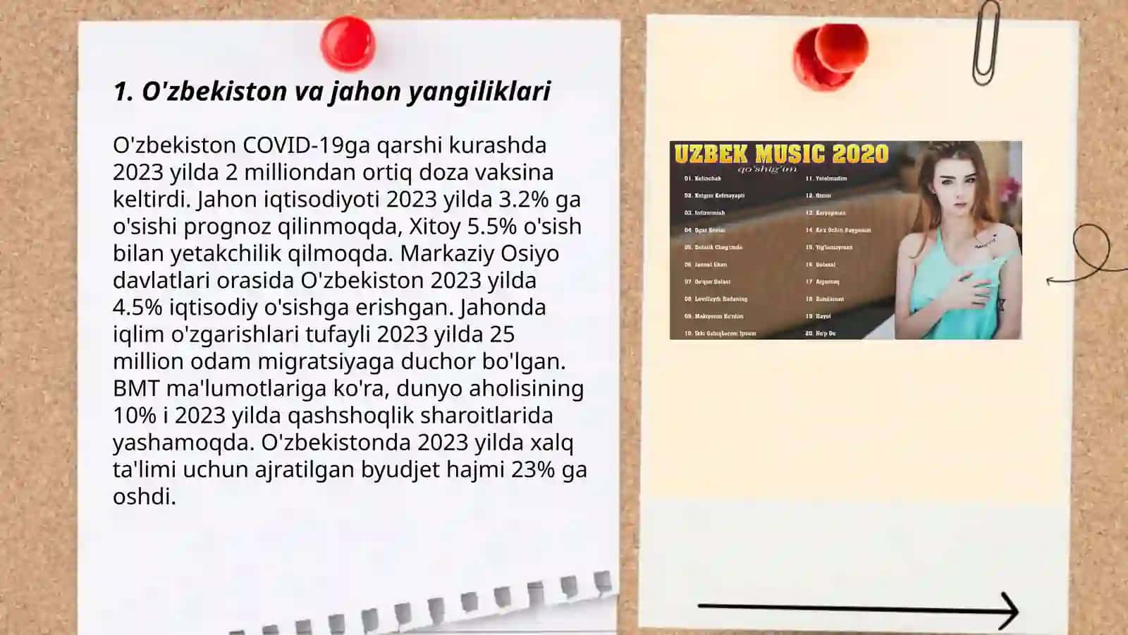 O'zbekiston va Jahon yangiliklari 3