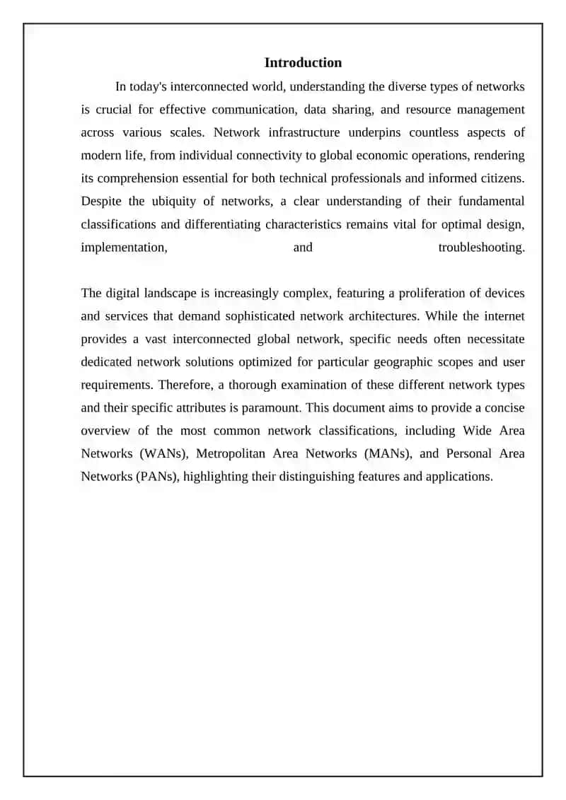 Types of Networks 3
