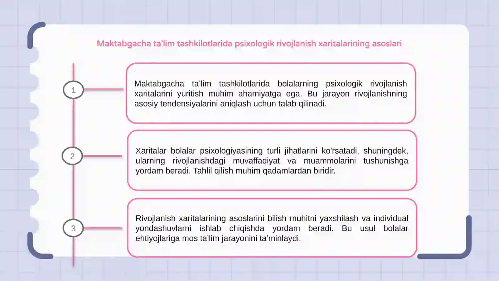 Maktabgacha ta’lim tashkilotlarida bolalarining psixologik rivojlanish xaritalarining yuritilishi 3