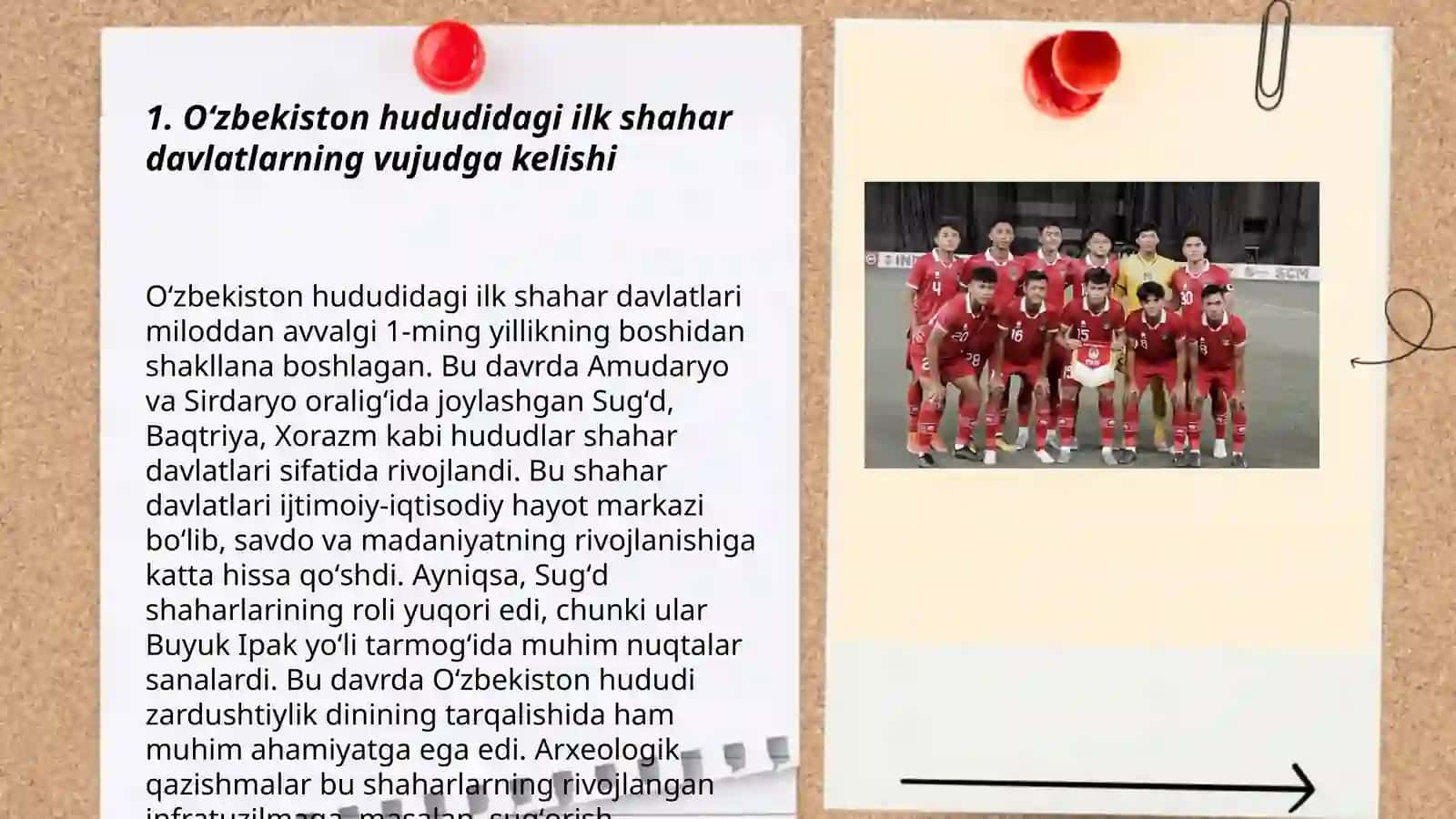 Oʻzbekiston hududida rivoj topgan ilk shahar davlatlar 3