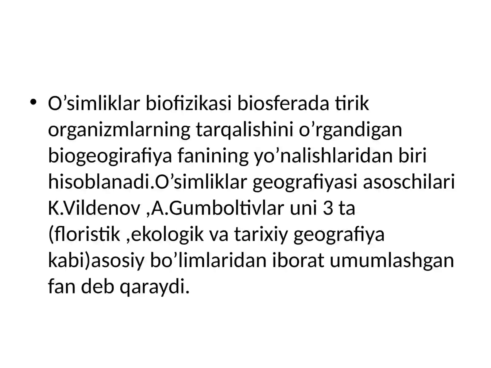 Dorivor o’simliklarni floristik o’rganish va rivojlanish tarixi va tavsifi 3