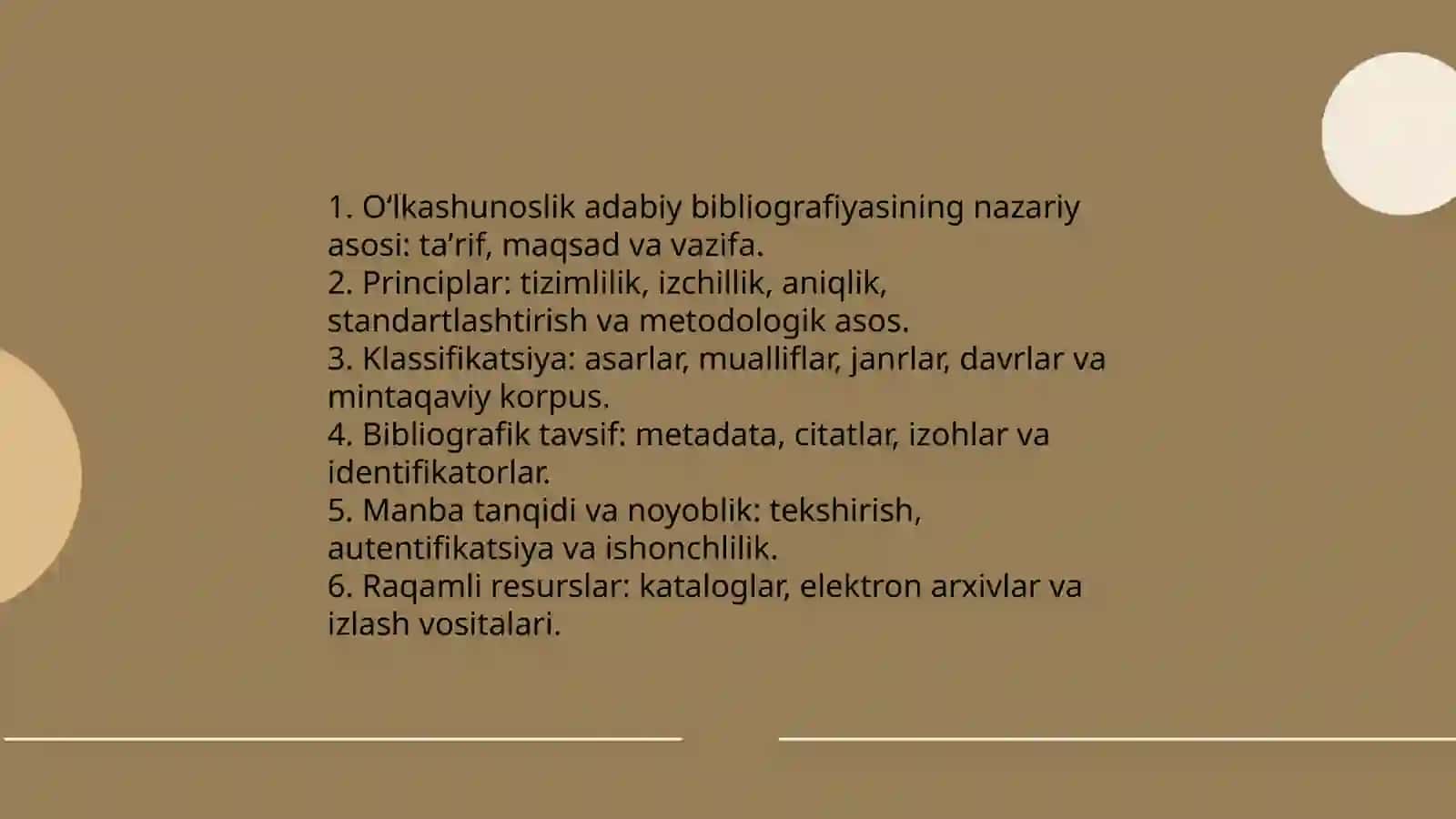 Oʻlkashunoslik adabiy bibliografiyasining uslubiy masalalari 3