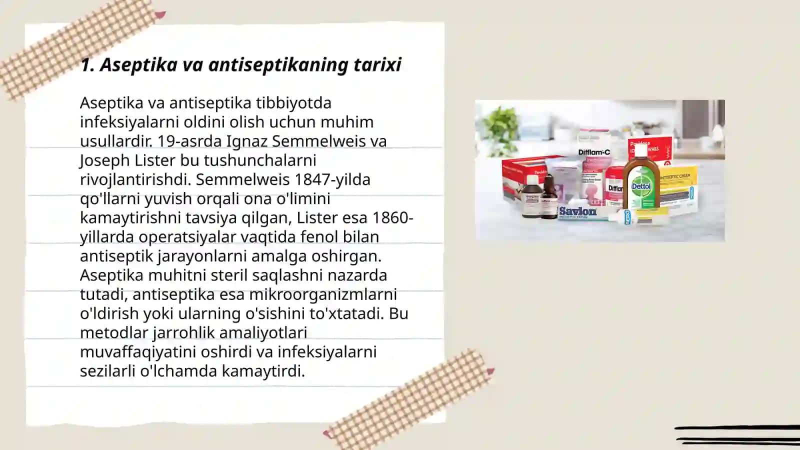 Stomatologiyada aseptika va antiseptika 3