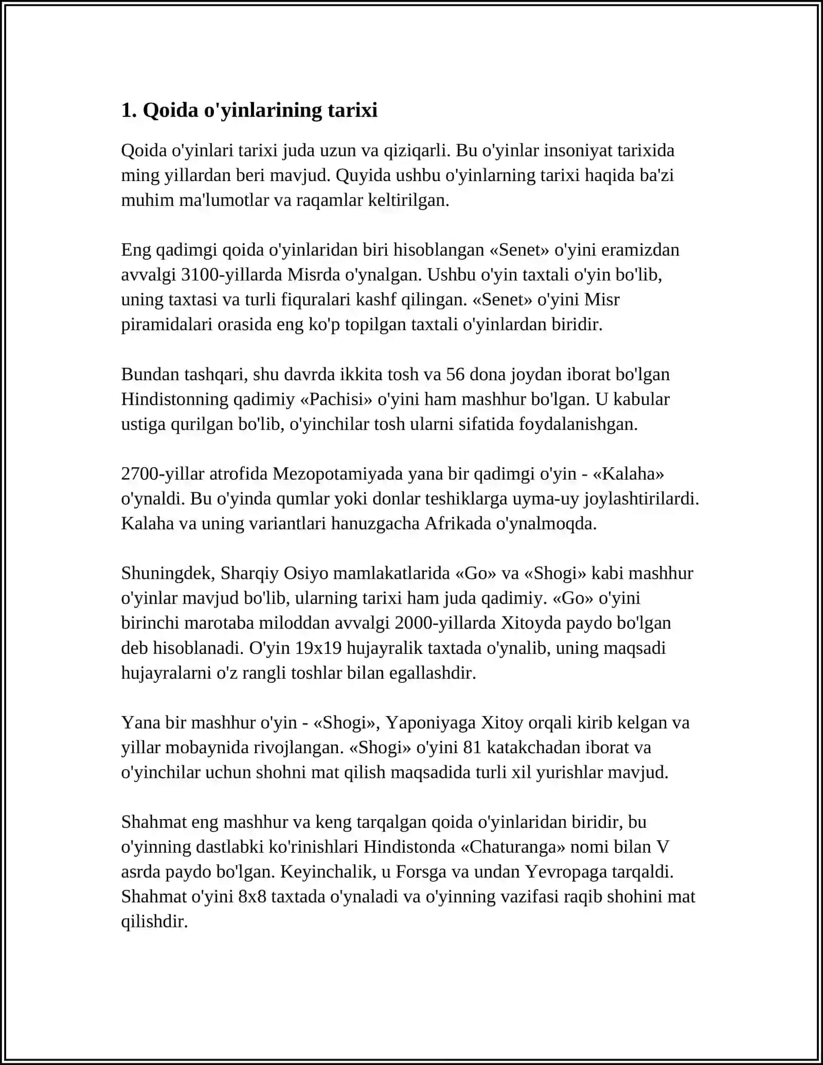 QOIDALI ÕYINLAR VA UNING TURLARI 3