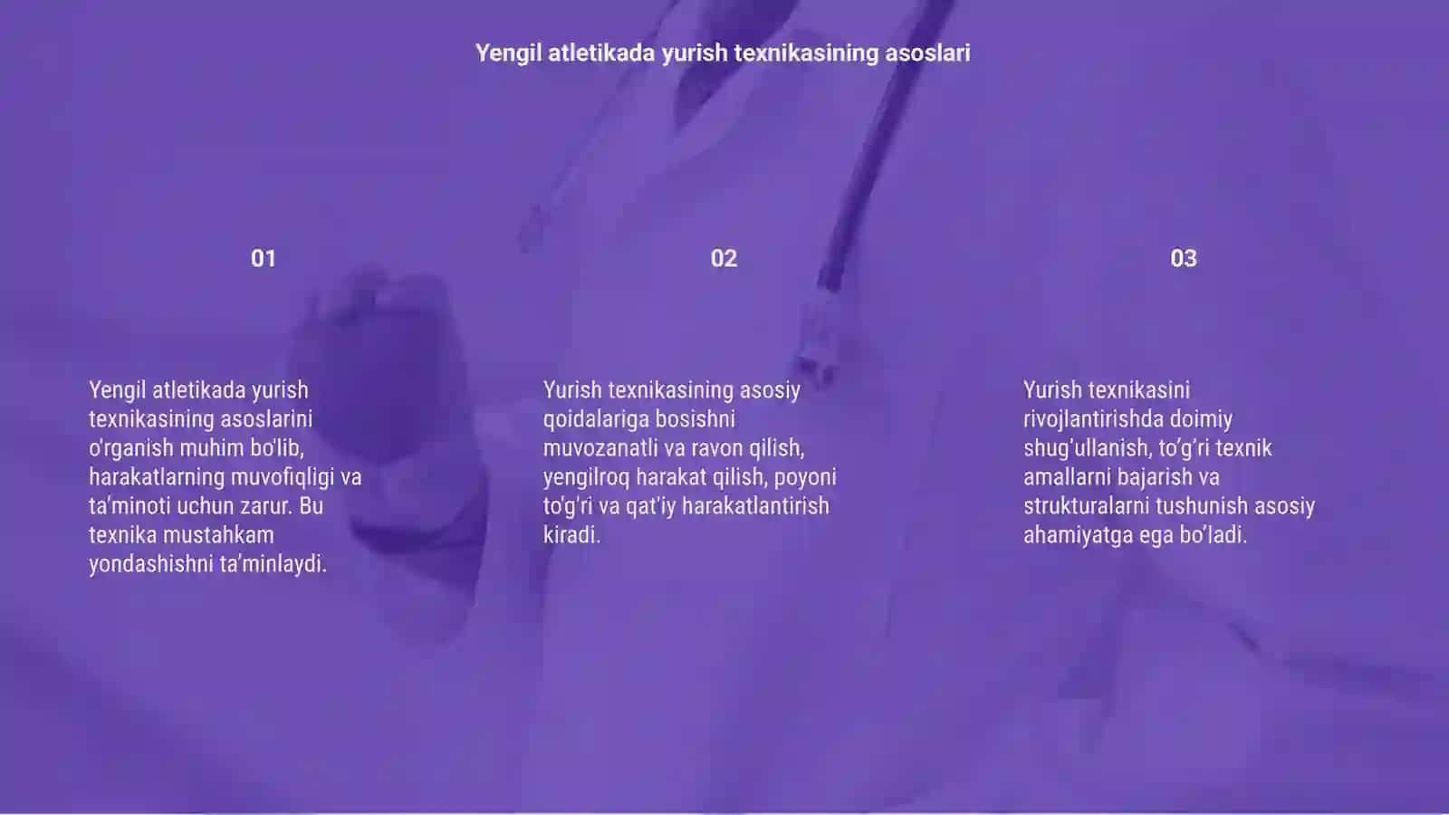 Sport turlarini o'rgatish metodikasi ( yengil atletika gimnastikasi ) 3