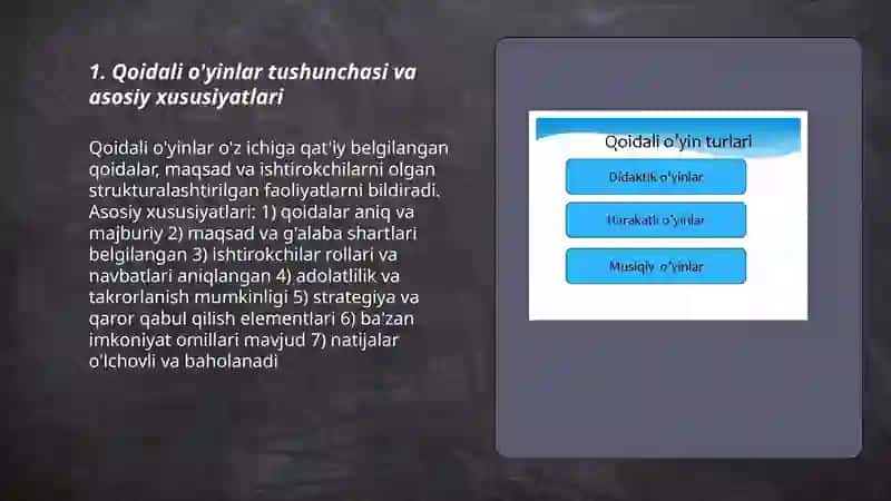 Qoidali o'yinlar va uning turlari 3