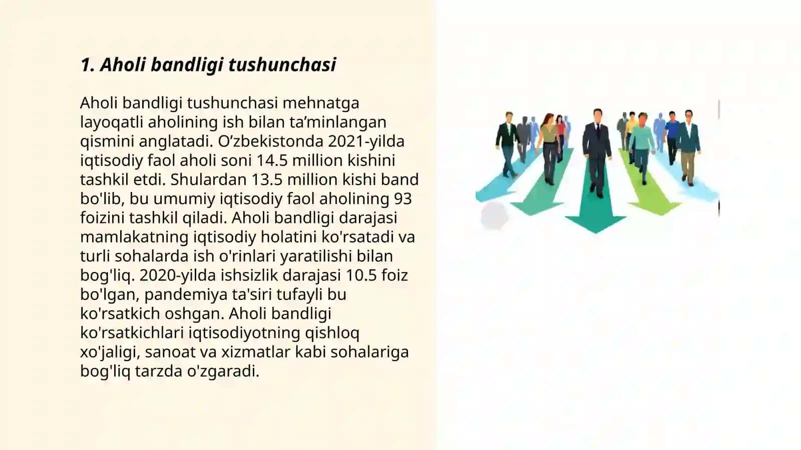 Aholi bandligi muammosining Iqtisodiy mohiyati 3