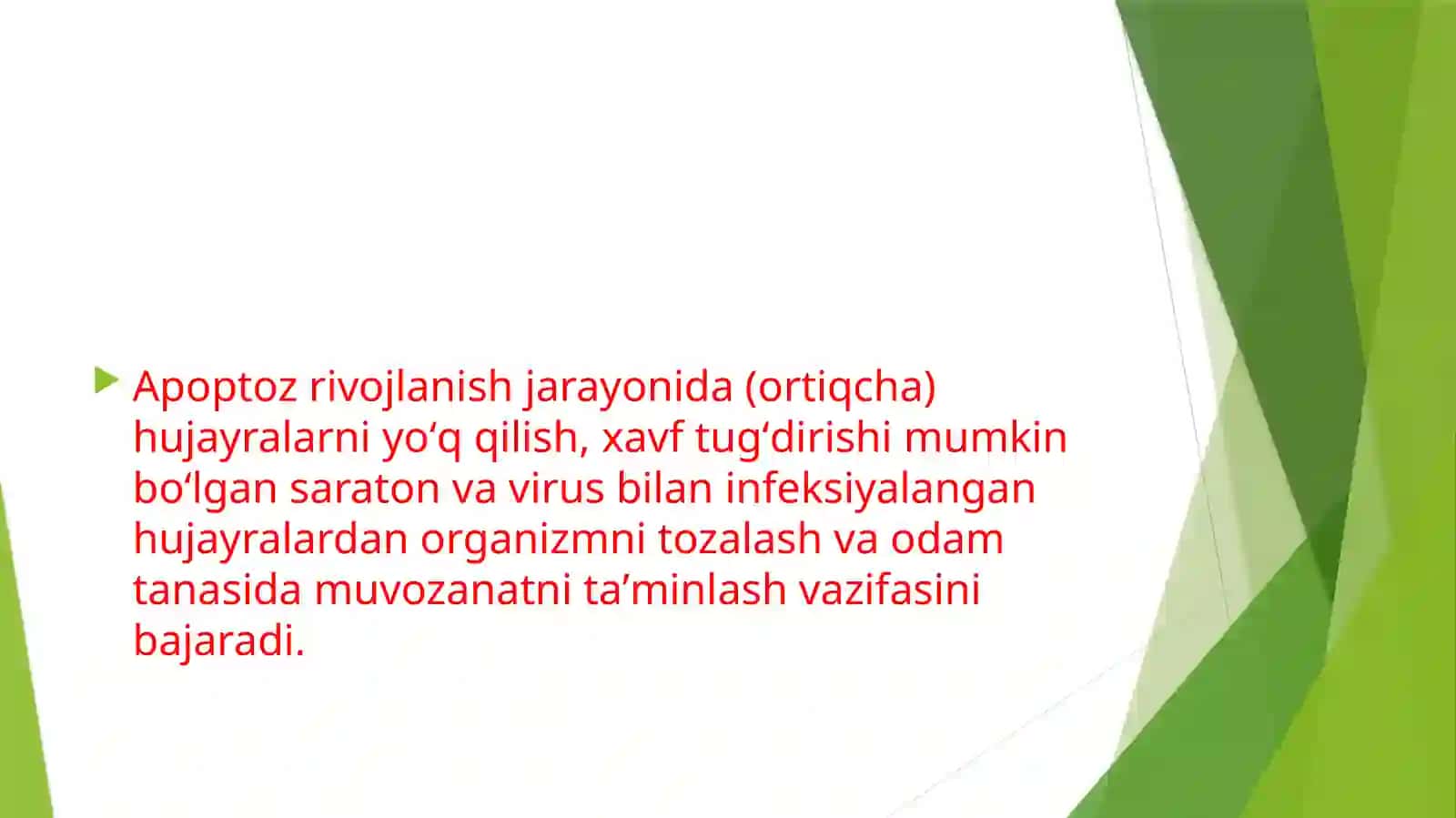 HUJAYRA APOPTOZI VA UNING BIOLOGIK AHAMIYATI 3