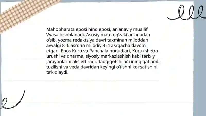 Mahobharata eposi 3