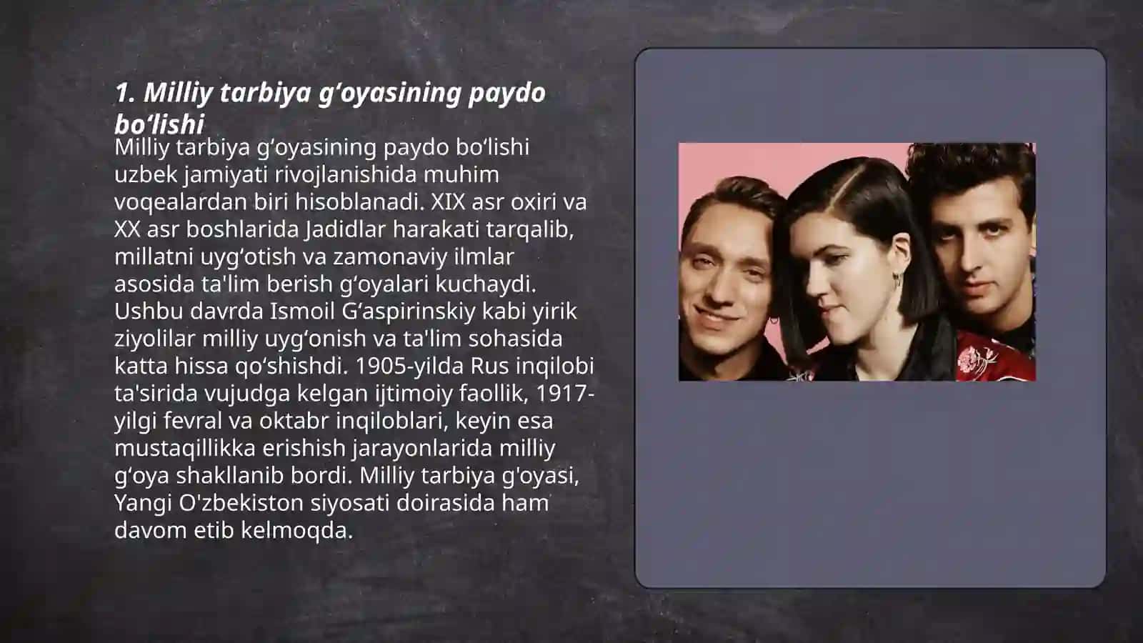 Milliy tarbiya gʻoyasining tarixiy pedagogik asoslari 3