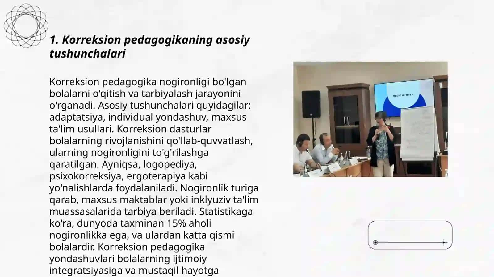 Korreksion (mahsus) pedagogikaning asosiy vazifalari, tamoyillari va metodlari 3