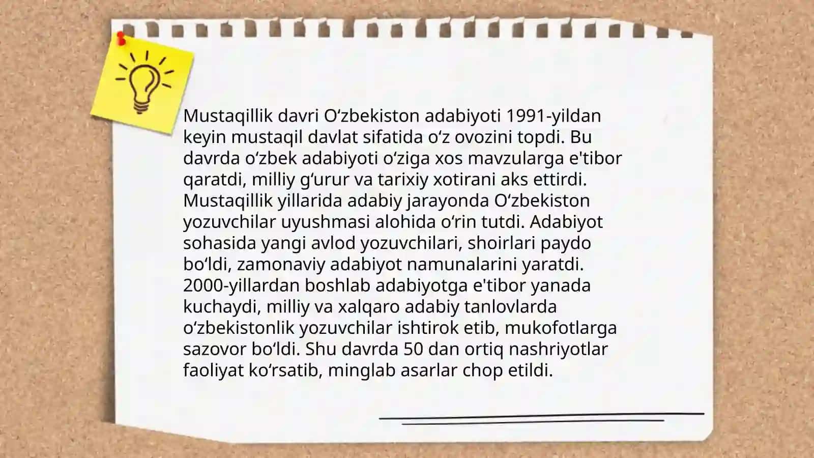 Yangi o'zbek adabiyoti tarixi 3