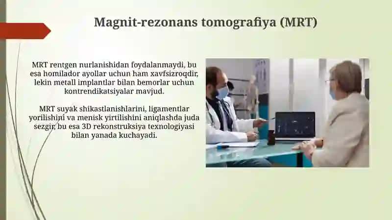 Bo'g'im kasalliklari zamonaviy tekshirish usullari 3
